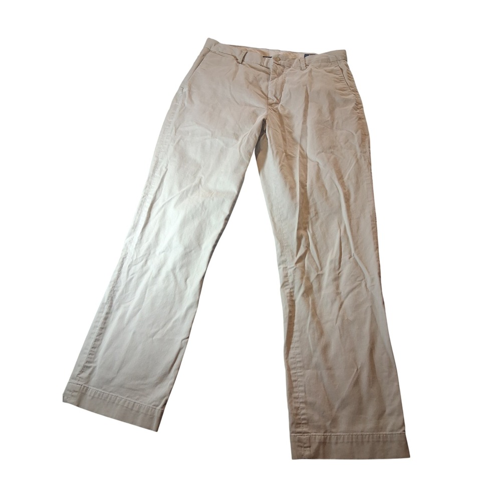 Polo Ralph Lauren Stretch Classic Fit Chino Pants Mens 31x30 Tan Khaki Trousers